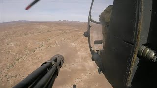 AH6 Little Bird Minigun In Action [upl. by Gage]