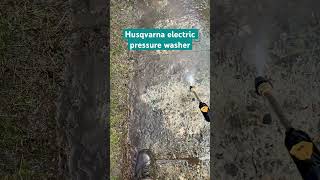 Husqvarna 2000 psi electric pressure washer [upl. by Junko]