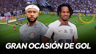 ¡ANDRÉ CARRILLO y MEMPHIS DEPAY se ASOCIAN en JUGADA INCREÍBLE de CORINTHIANS [upl. by Thaddus]