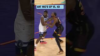 Ant mic’d up defending KD 🗣️ [upl. by Teador]