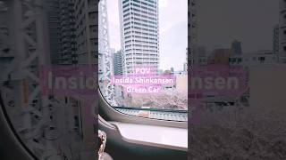 Naik First Class Shinkansen di Jepang  envlog explorejapan shinkansen greencar jepangvlog [upl. by Cram256]