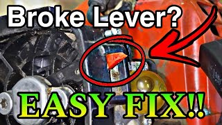 How to replace Choke Lever on Shindawia T235 Weed Eater💪 [upl. by Ahsemo559]