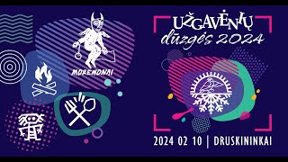 Užgavėnių dūzgės 2024 [upl. by Burack]