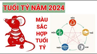 Tuổi Tý Năm 2024  Tuổi Tý Hợp Màu Gì Năm 2024  Năm Giáp Thìn 2024 [upl. by Barrow]