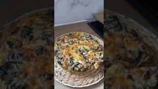 Quiche sans pâte fouryou recettefacile pourtoi cuisine music quiche viralvideos fypシ゚ [upl. by Rogerg]