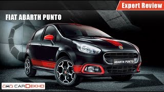 Fiat Abarth Punto  Expert Review  CarDekhocom [upl. by Virgie]