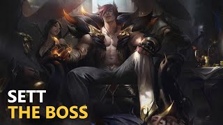 Sett the Boss  Voice Lines  League of Legends [upl. by Ludovika296]