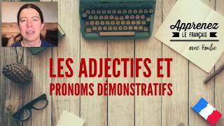 Grammaire Les adjectifs et les pronoms démonstratifs [upl. by Onitsirc]