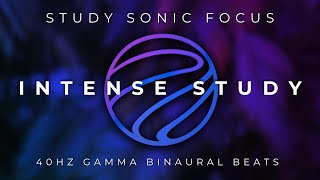 Intense Study 40Hz Gamma Brainwaves Binaural Beats for Increasing Productivity and Focus Remaster [upl. by Gianna]