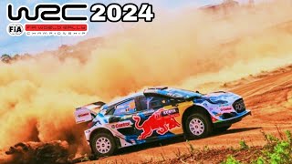 Highlights of Best Stunts Big Jumps WRC Safari Rally Kenya 2024 [upl. by Oidale897]