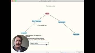 Freytags Pyramid Using Scapple to Create Your Plot Structure Story Structure Tips [upl. by Mixam232]