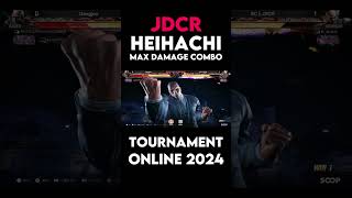 RETUN JDCR B4 Heihachi Max Damage Combo In Tekken 8 heihachi jdcr tekken8 jdcrheihachi [upl. by Whitson520]