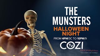 Cozi TV The Munsters Halloween Night Advert 2024🎃 [upl. by Namhar]