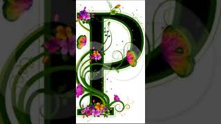 P letter stylish and beautiful world like subscribe comment and share [upl. by Anaizit]