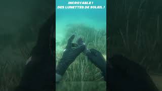 INCROYABLE  Des lunettes de soleil  plongéesousmarine scubadiving asmr [upl. by Nollad270]