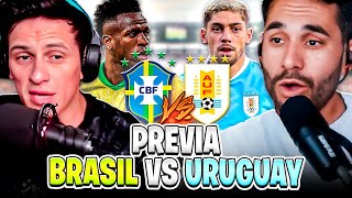 DEBATE PREVIA URUGUAY VS BRASIL [upl. by Llenad]