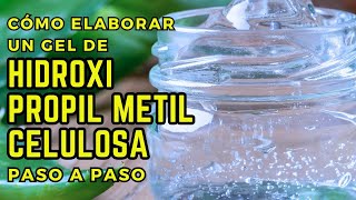 Elaboración del gel de hidroxipropilmetilcelulosa paso a paso [upl. by Eletnahs928]