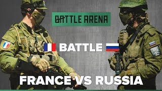 France VS Russia Airsoft FPS Exhibition game  GoPro  BattleArena [upl. by Darej]