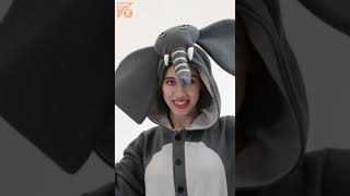 🐘Onesie Elephant Costume for Adults  Made By Funidelia [upl. by Ardnuas550]