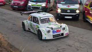 Rally de la Vendimia 2024  Salida del tramo de Feria [upl. by Ateiluj]