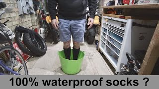 Sealskinz waterproof socks test [upl. by Eirellam52]