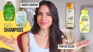 🚀 SHAMPOOS para CABELLO GRASO y CASPA con PUNTAS SECAS Dermatitis Seborréica  Natalia Julia [upl. by Raven943]