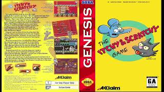 The Itchy amp Scratchy Game for the Sega Genesis amp Mega Drive OST Original Video Game Soundtrack [upl. by Vonni836]