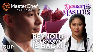 Reynold Poernomo Returns in Dessert Masters  MasterChef Australia  MasterChef World [upl. by Hooge147]