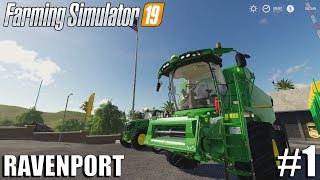 Welcome to Ravenport Ravenport  Timelapse 1  Farming Simulator 19 [upl. by Enyrehtac]