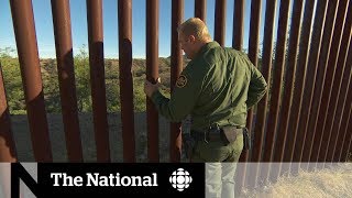 Patrolling the border wall with a US border agent [upl. by Rentsch112]