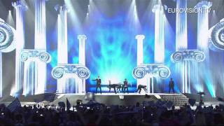 Loucas Yiorkas ft Stereo Mike  Watch My Dance Greece  Live  2011 Eurovision Song Contest Final [upl. by Nerissa]