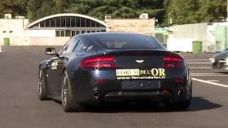 Aston Martin V8 Vantage N24 INSANE Revs SOUND [upl. by Aicnorev]