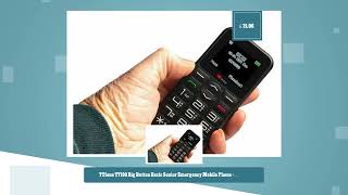 TTfone TT190 Big Button Basic Senior Emergency Mobile Phone  Simple Cheapest Phone Vodafone PAYG [upl. by Nigel908]