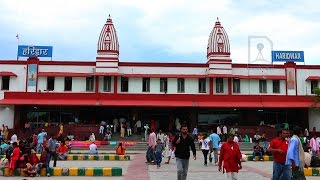 Haridwar Junction railway station India [upl. by Anned]