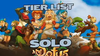 Dofus 271  Tier List des classes en PVM Solo sur Dofus [upl. by Irac8]