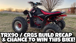 TRX90  CR85 Build Recap amp Possible Chance to Win this Bike [upl. by Atinoj]