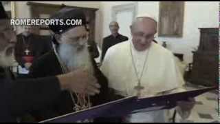 Pope Francis meets with leader of Malankara Orthodox Syrian Church [upl. by Dorren840]