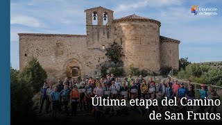 Más de medio centenar de personas disfrutan de la última etapa del Camino de San Frutos [upl. by Novahc534]