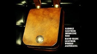 サドルレザーメディスンバッグ Leather Hip Bag [upl. by Asena]