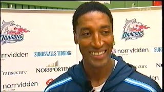 Scottie Pippen in Sweden 2008 Sundsvall DragonsAkropol Full game [upl. by Selinski]