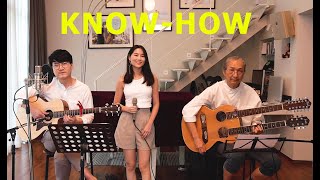 KnowHow Kings Of Convenience covered by KK Family amp Daddy [upl. by Kolva428]