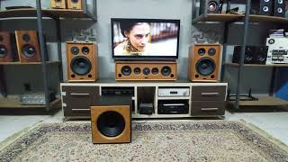 4K  Trailer Vikings Valhalla  Speaker HiEnd TA310 Beyma com Receiver Denon X1800 Power TDM 200 [upl. by Bendicty]