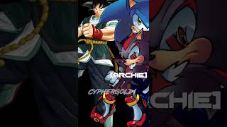 Absalon Goku Vs Sonic And Shadow fypシ [upl. by Aset]