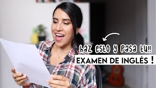 Aprueba CUALQUIER Examen de INGLÉS con este método funciona [upl. by Holub524]