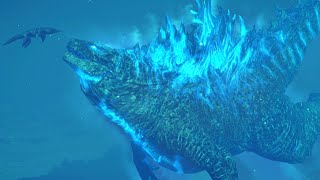 NEW GODZILLA BATTLES IN A PREHISTORIC OCEAN  Jurassic World Evolution 2 HD [upl. by Aimac]