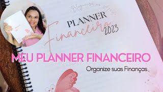 MEU PLANNER FINANCEIRO 2023 [upl. by Koser956]