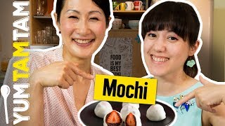 Wir machen JAPANISCHE MOCHI selbst  Mit Kaoru Iriyama  yumtamtam [upl. by Laenahtan]