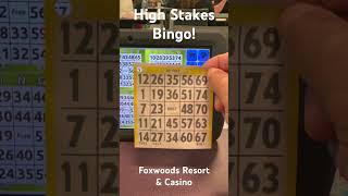 Bingo High Stakes Games at Foxwoods Resort amp Casino shorts youtubhighfive casino [upl. by Asus138]