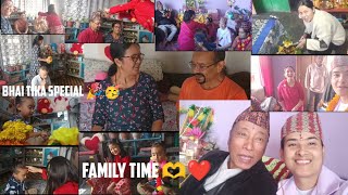 Bhai tika special with my family like shre or cmnts nepaliblogforyou IndiaNepal bishnukhawasblog [upl. by Fidelis]