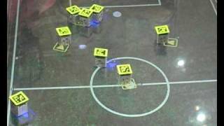 Ausschnitte des Endspiels der Mixed Reality auf dem RoboCup 2009 in Graz [upl. by Yregerg]